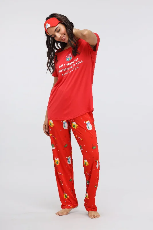 Christmas Cheer Modal Pajama Set