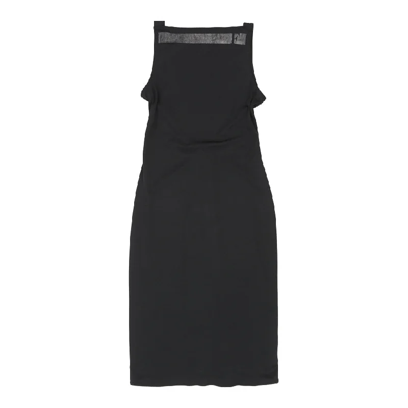 Gianfranco Ferre Midi Dress - Large Black Nylon Blend