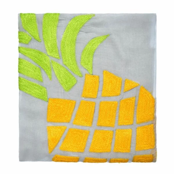 Island Pineapple Pareo - Grey