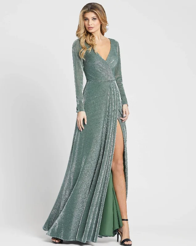 Jade 2 Mac Duggal 49088 Long Sleeve Formal Prom Dress Sale