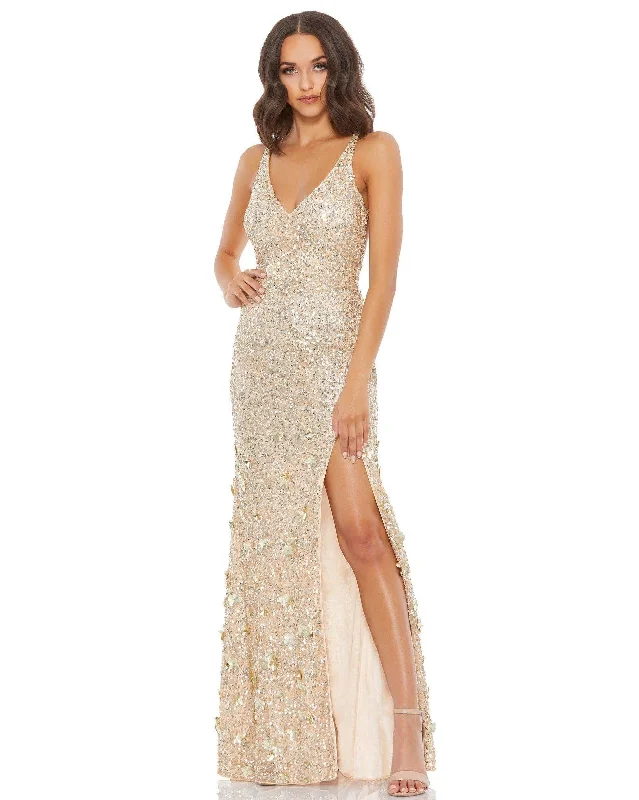 Mac Duggal 93800 Sleeveless Long Fitted Formal Dress