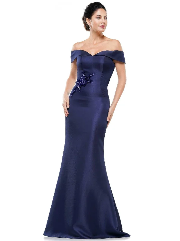 Marsoni Long Off Shoulder Formal Dress 1003