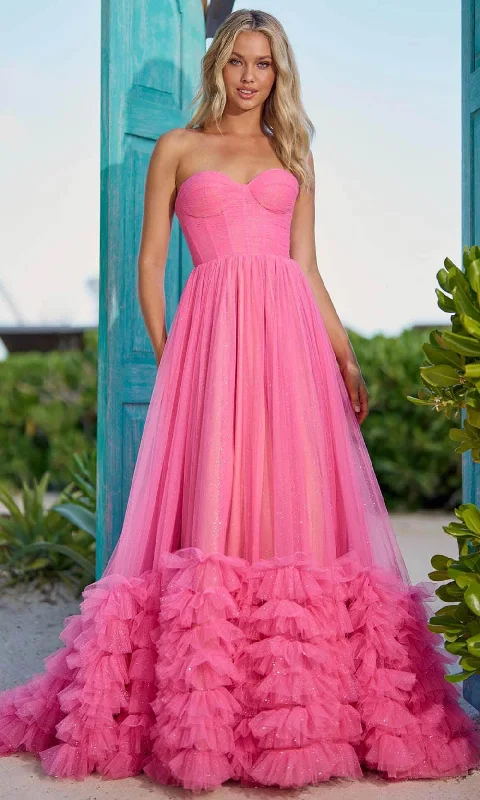 Sherri Hill 56040 - Ruched Bustier Gown