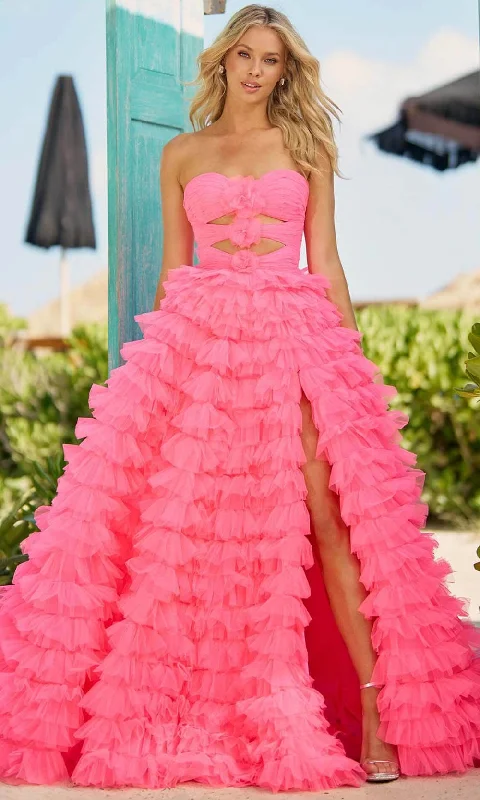 Sherri Hill 56067 - Rosette Sweetheart Gown