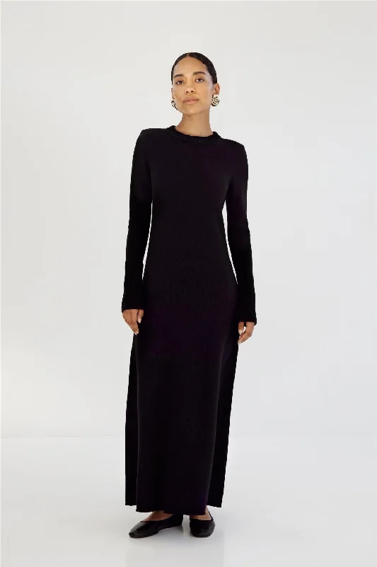 ALMADA LABEL - Farai Crewneck Dress - Black