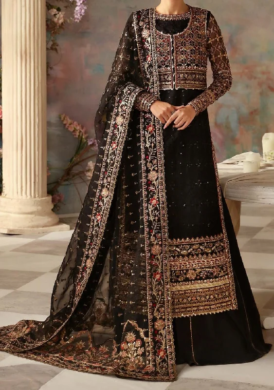 Akbar Aslam Ebene Pakistani Luxury Organza Dress