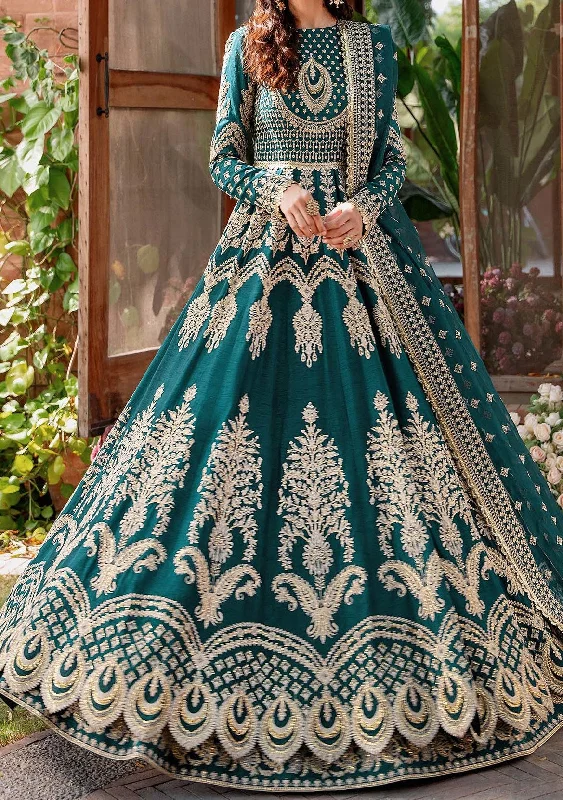 Akbar Aslam Jahanara Pakistani Raw Silk Anarkali