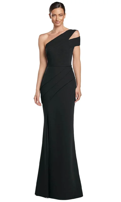 Alexander by Daymor 2058F24 -One-Shoulder Asymmetrical Neck Evening Gown