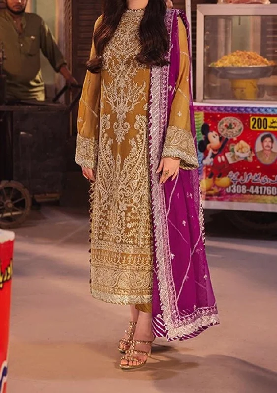 Asim Jofa Chamkeeli Pakistani Embroidered Chiffon Dress