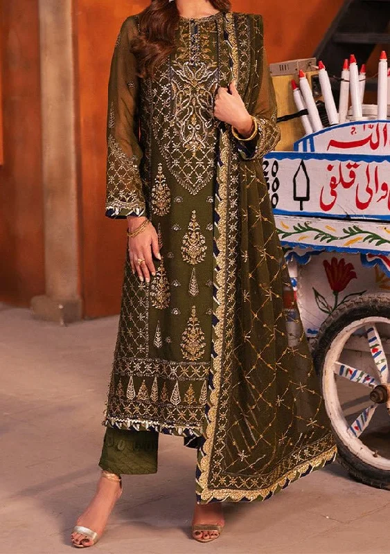 Asim Jofa Chamkeeli Pakistani Embroidered Chiffon Dress