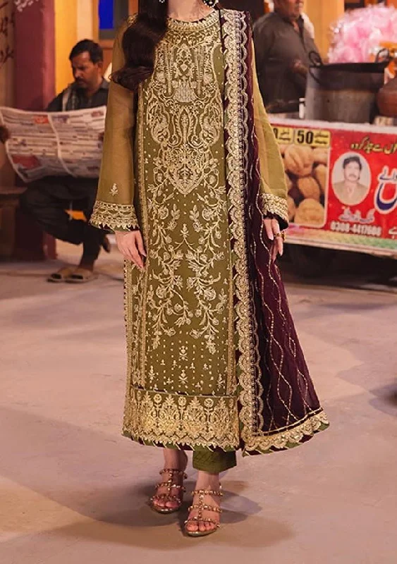 Asim Jofa Chamkeeli Pakistani Embroidered chiffon Dress