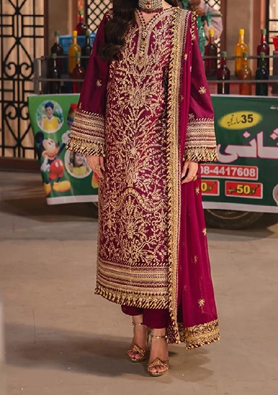 Asim Jofa Chamkeeli Pakistani Twisted Silk Dress