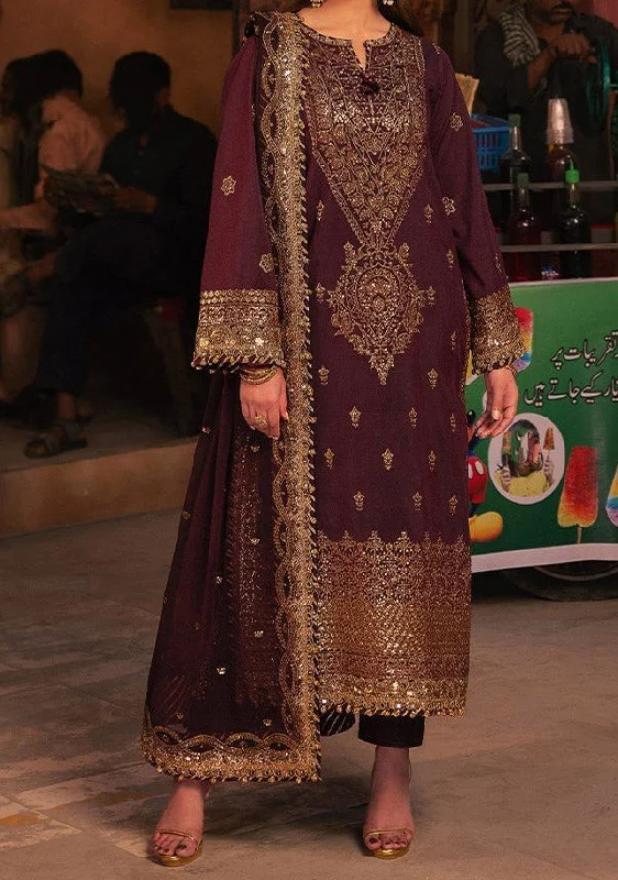 Asim Jofa Chamkeeli Pakistani Twisted Silk Dress