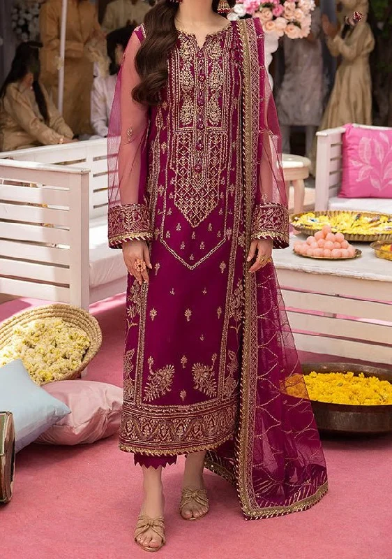 Asim Jofa Jag Mag Pakistani Net Dress