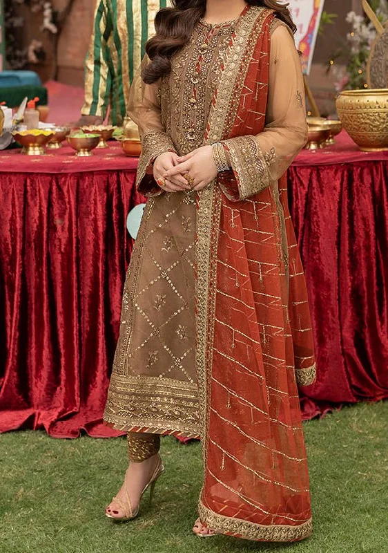 Asim Jofa Jag Mag Pakistani Net Dress