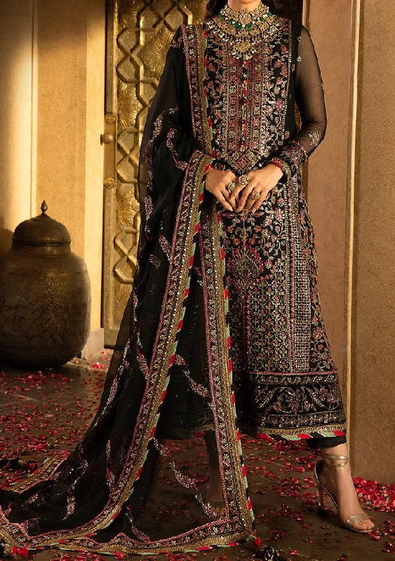 Asim Jofa Velvet Festive Pakistani Chiffon Dress