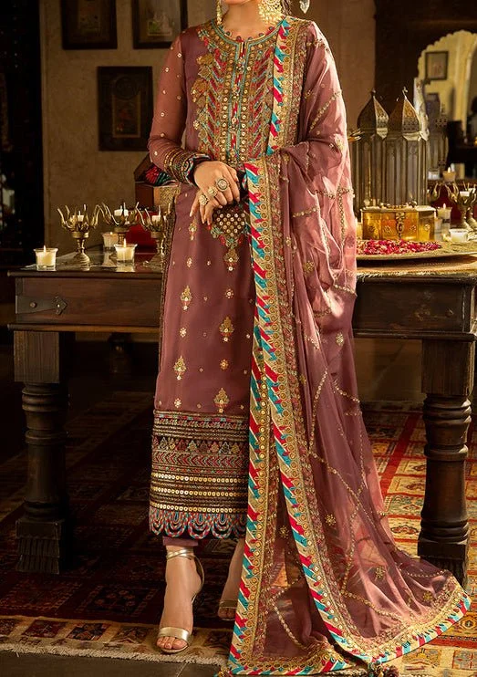 Asim Jofa Velvet Festive Pakistani Chiffon Dress