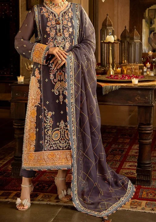 Asim Jofa Velvet Festive Pakistani Chiffon Dress