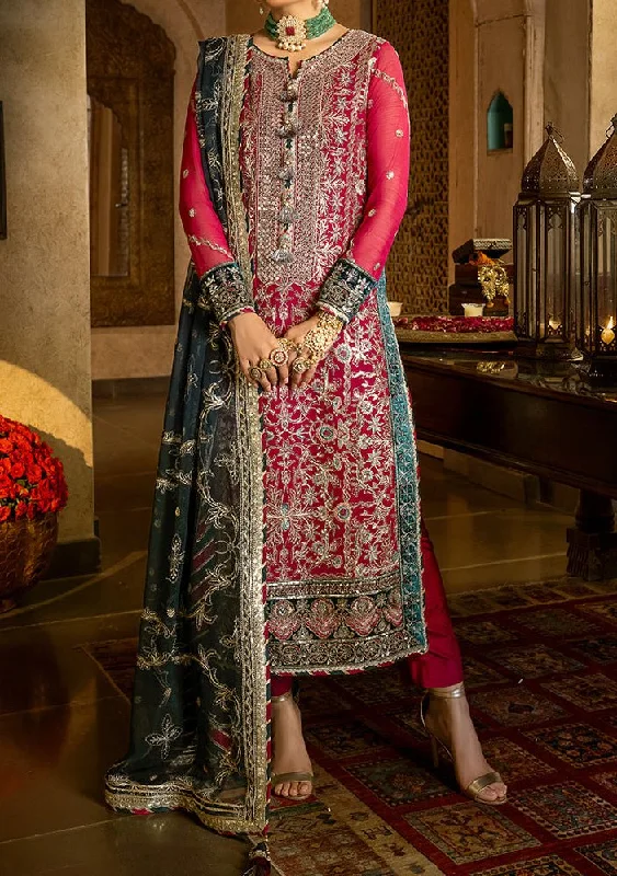 Asim Jofa Velvet Festive Pakistani Chiffon Dress