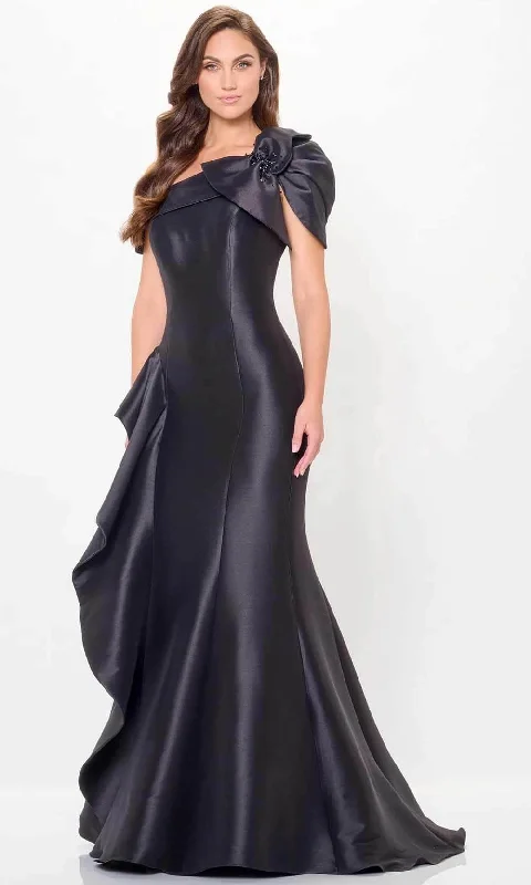 Cameron Blake CB3243 - Ruffled Bow Evening Dress