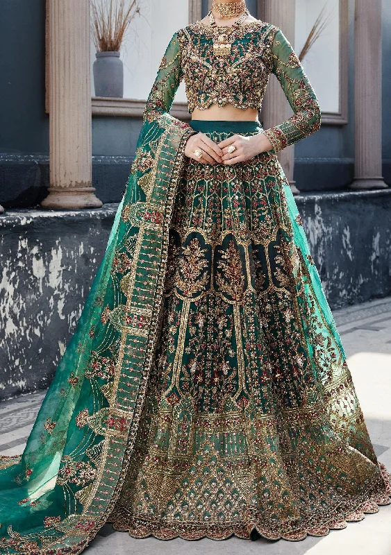 Emaan Adeel Pakistani Organza Lehenga Choli