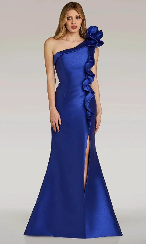 Gia Franco 12314 - Ruffle Accent Evening Dress