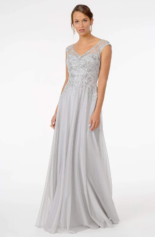 GLS by Gloria - Embroidered Gown GL1826