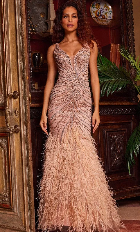 Jovani 24058 - Trumpet Gown