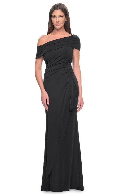 La Femme 31459 - Sheath Off-Shoulder Formal Dress