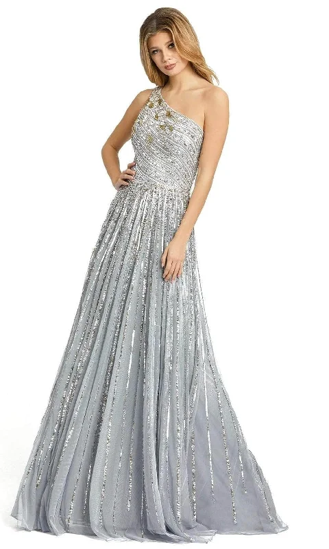 Mac Duggal - 5220 Sleeveless Asymmetric Evening Gown