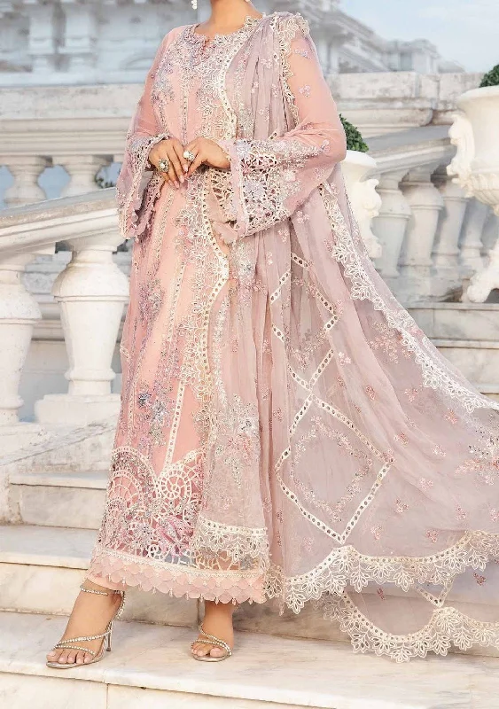 Maria.B Pakistani Luxury Embroidered Chiffon Dress