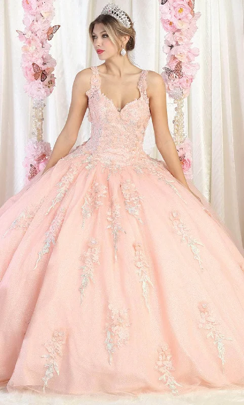 May Queen LK181 - Embroidered Ballgown