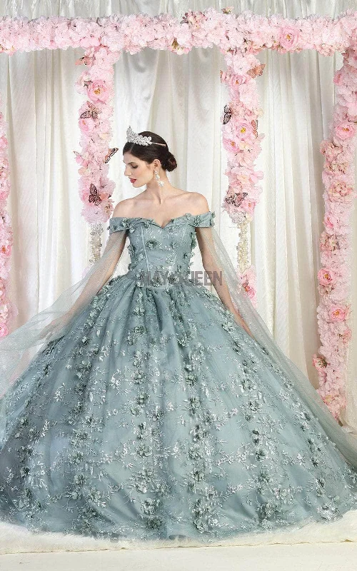 May Queen LK184 - Embellished Ballgown