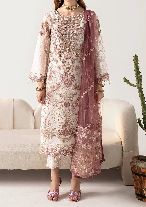 Ramsha Minhal Pakistani Luxury Organza Dress