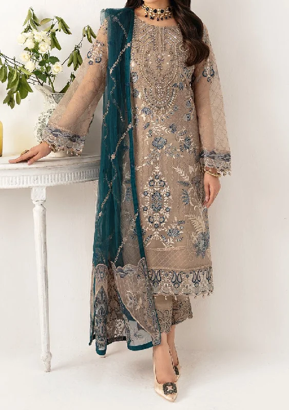 Ramsha Minhal Pakistani Luxury Organza Dress