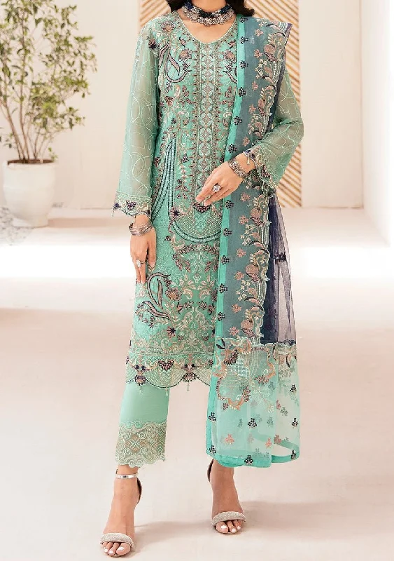 Ramsha Rangoon Pakistani Luxury Chiffon Dress