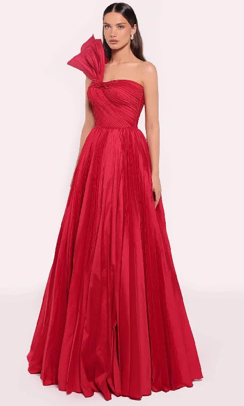 Tarik Ediz 98704 - Structured One Shoulder Gown