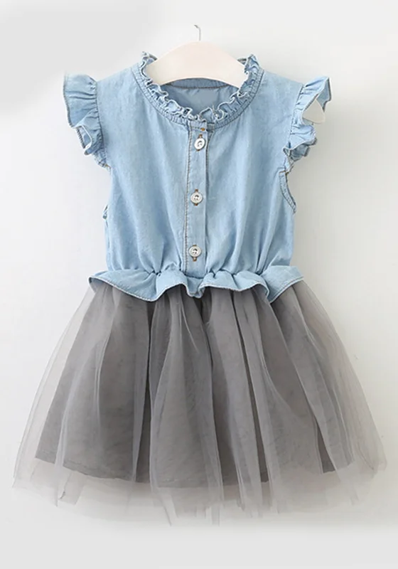 Denim Tutu Dress