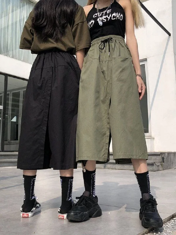 Hip Hop Baggy Cargo Pants Women Korean Wide Leg Streetwear Casual Loose Y2K Street Style Loose Hippie Harajuku Trousers