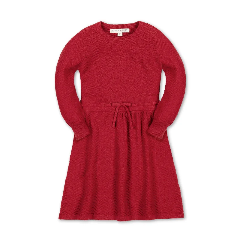 Organic Balloon Sleeve Sweater Dress - Baby