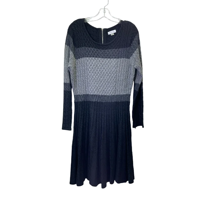 Dress Sweater By Calvin Klein In Black, Size:Xl