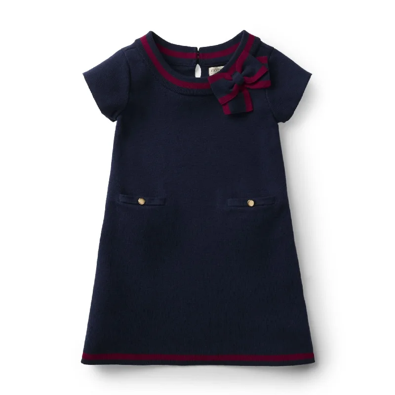 Milano Tipped Sweater Dress - Baby