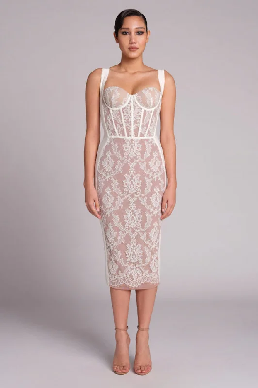 Poem Sling Dress With Lace