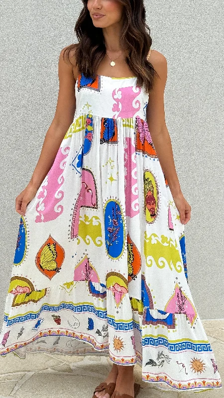 Sylvie Maxi Dress - Sunetta Print