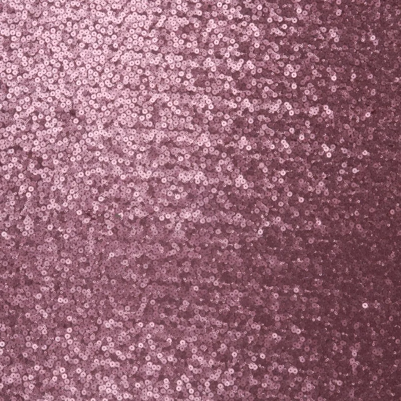 Light Pink Plain Fully Medium Size Multi-Sequins Fabric